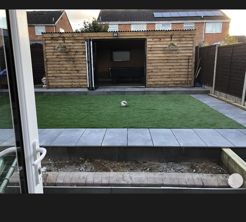 Garden outbuilding & entertaining space