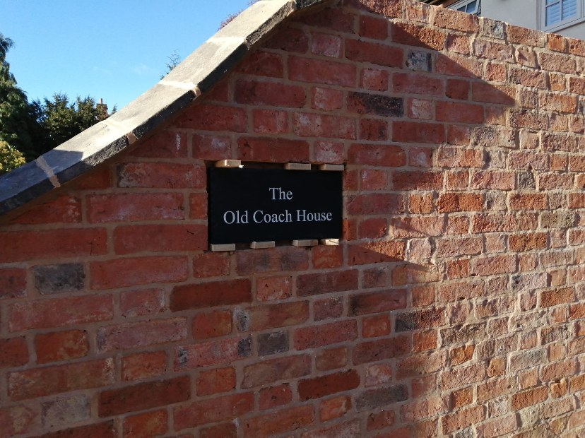 The Old Coach House — finishing touches